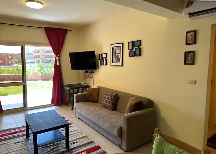 Apartment 2 Bedroom Pool& Sea View Just Steps From The Sea Fanar De Luna Ain Sokhna